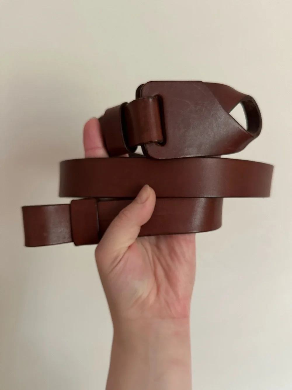 ✨5/$25 Brown Leather Belt